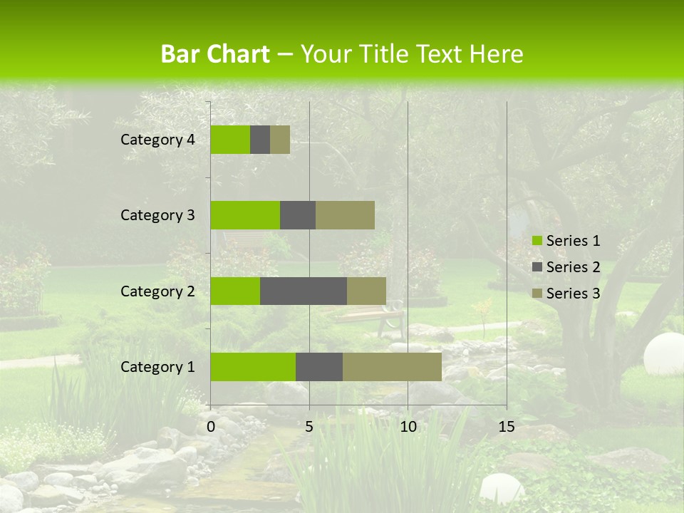 Plant Japanese Water PowerPoint Template