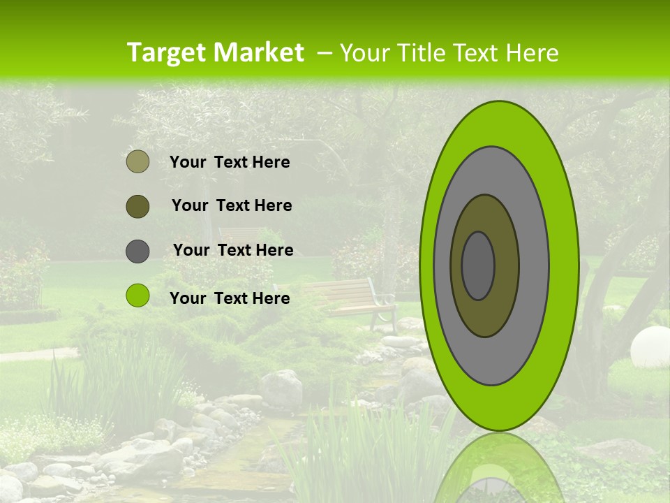 Plant Japanese Water PowerPoint Template