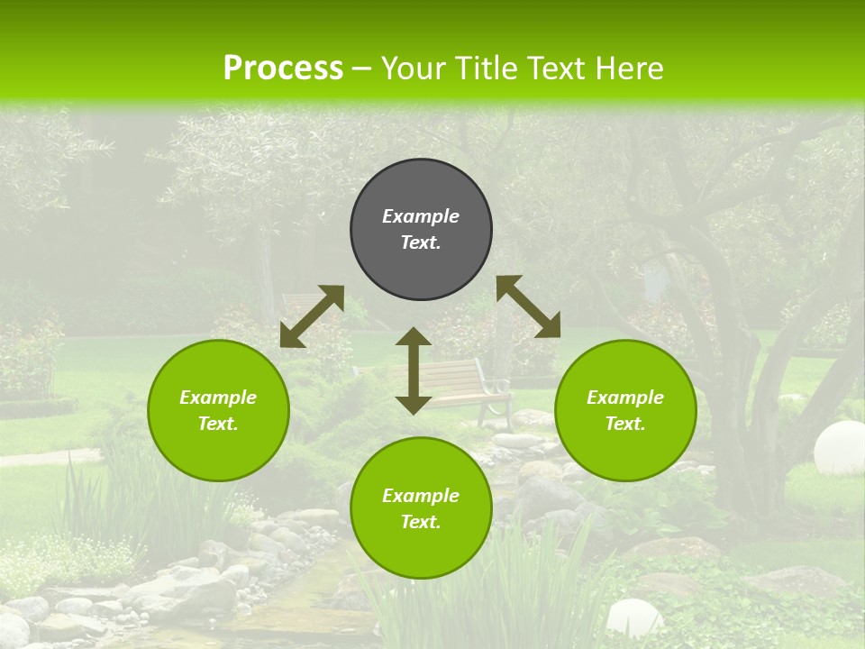 Plant Japanese Water PowerPoint Template