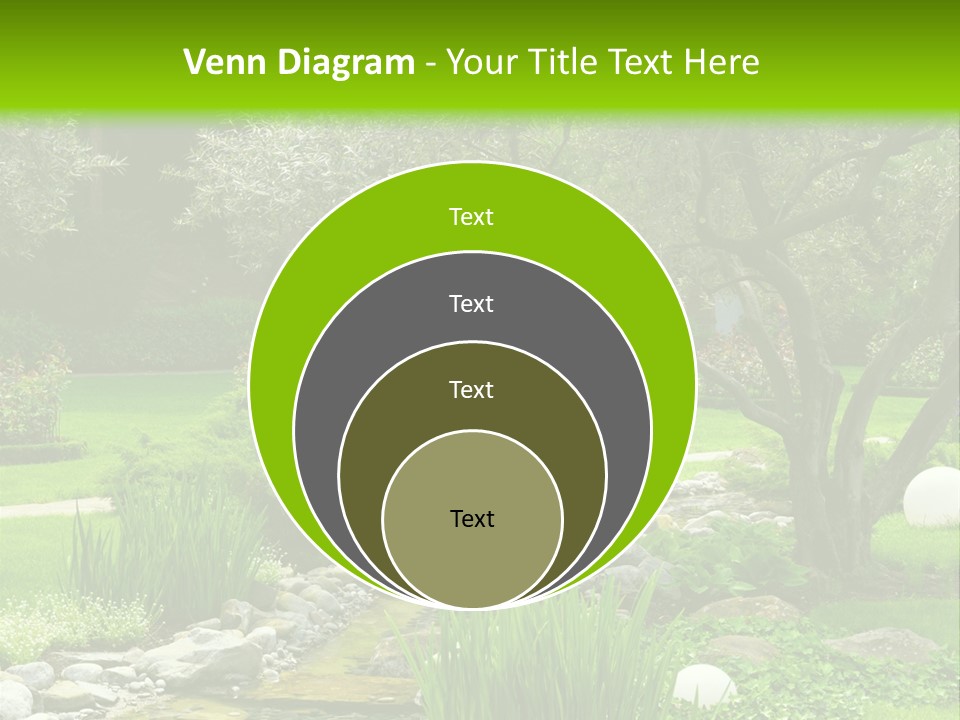 Plant Japanese Water PowerPoint Template