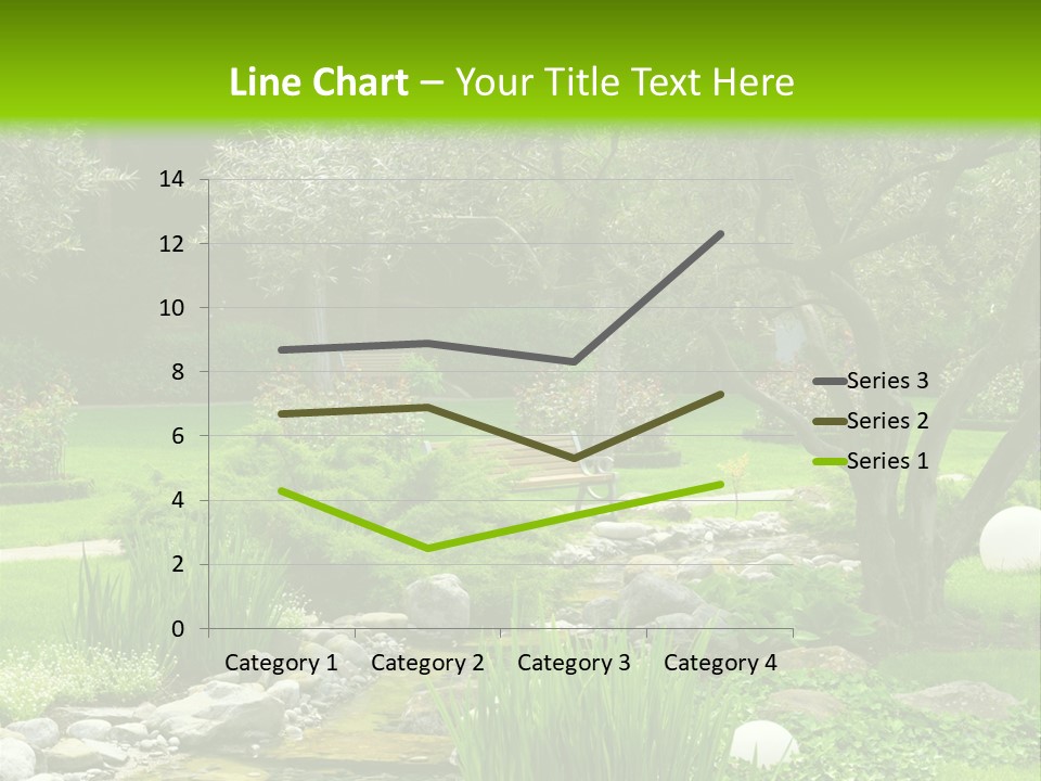 Plant Japanese Water PowerPoint Template