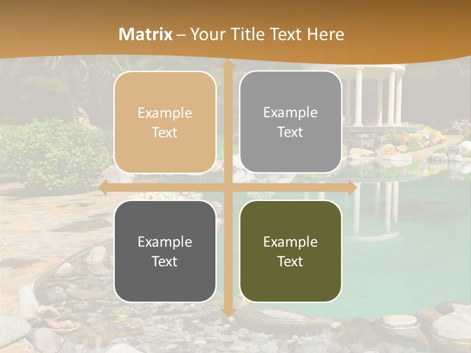 Plant Asia Grass PowerPoint Template