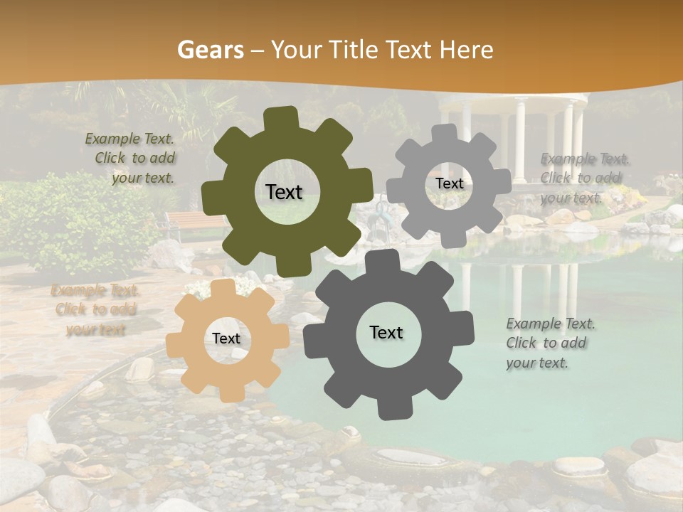 Plant Asia Grass PowerPoint Template