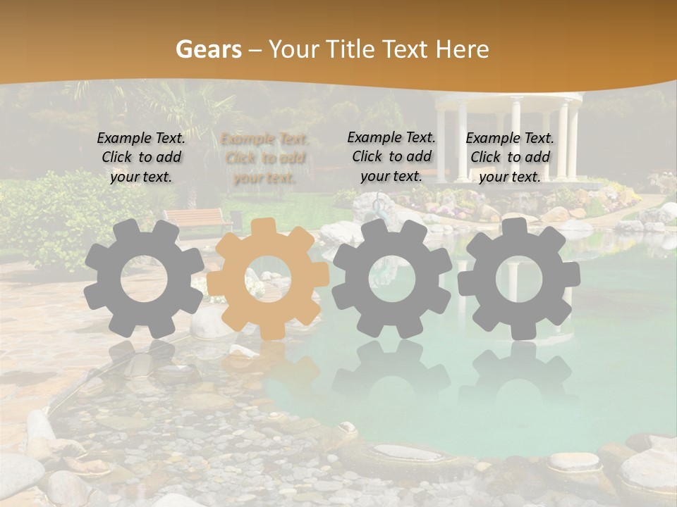 Plant Asia Grass PowerPoint Template