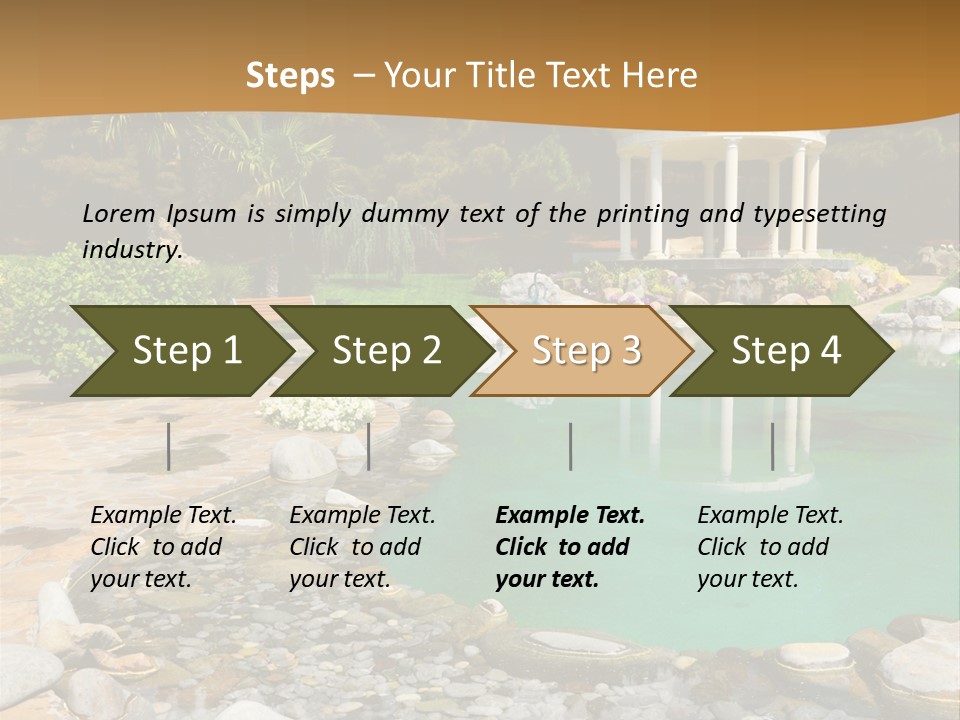 Plant Asia Grass PowerPoint Template