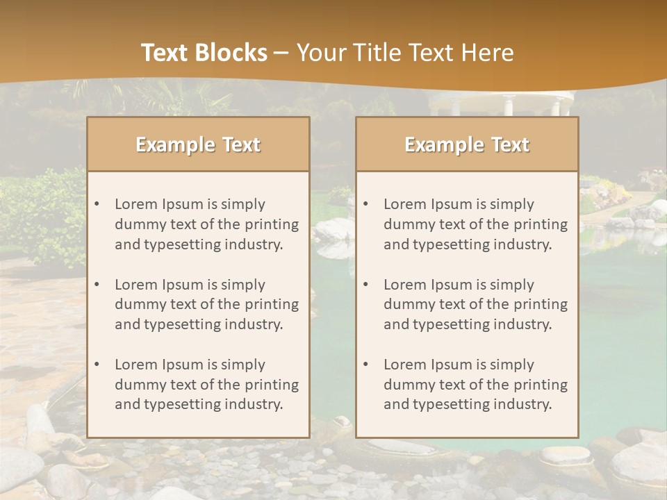 Plant Asia Grass PowerPoint Template