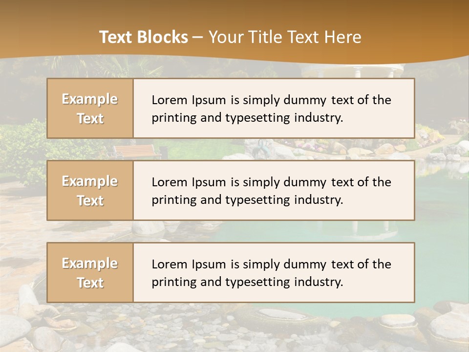 Plant Asia Grass PowerPoint Template