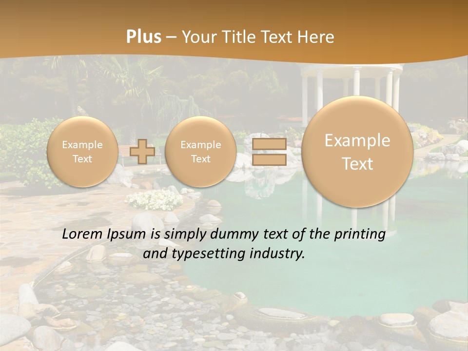 Plant Asia Grass PowerPoint Template