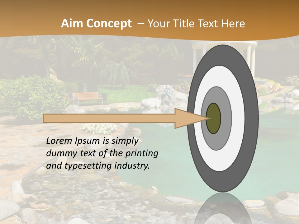 Plant Asia Grass PowerPoint Template