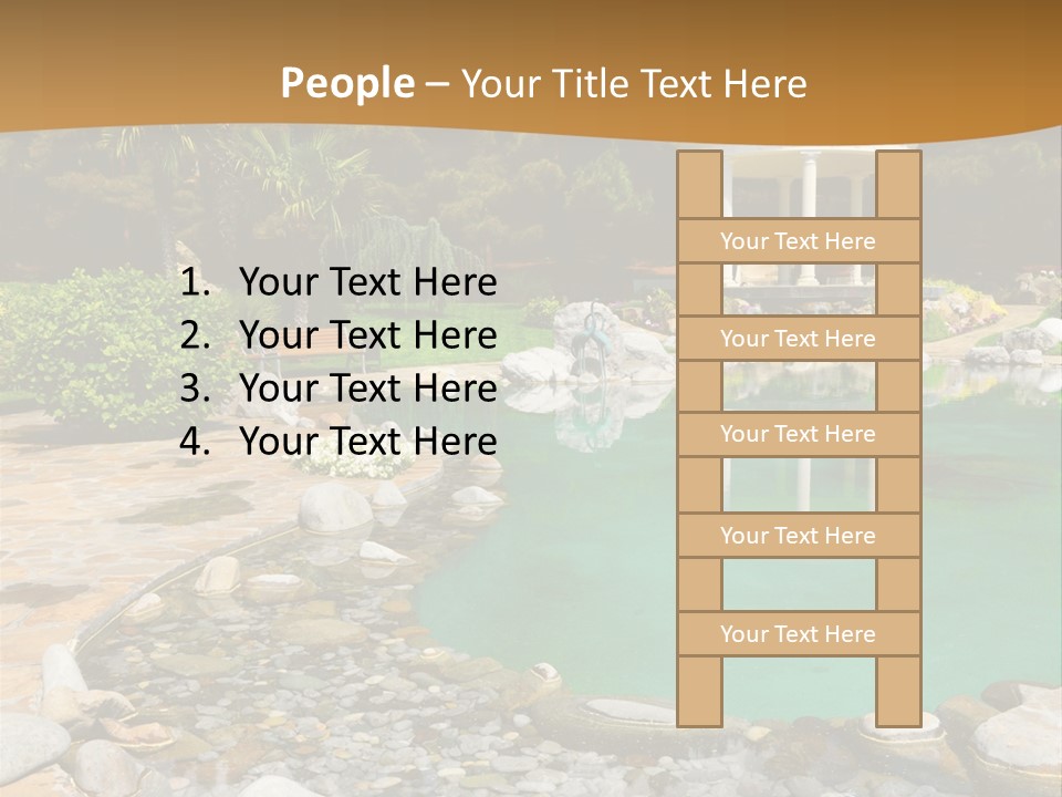 Plant Asia Grass PowerPoint Template