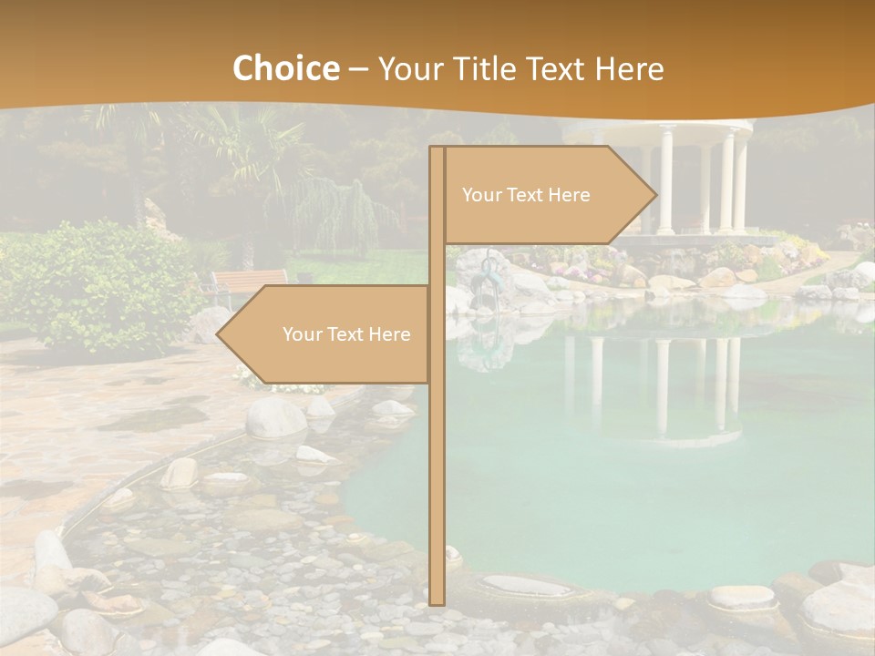 Plant Asia Grass PowerPoint Template