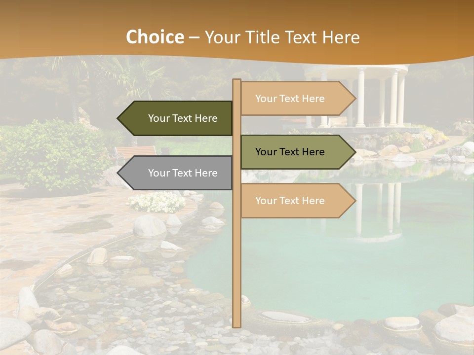 Plant Asia Grass PowerPoint Template