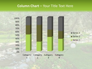 Beautiful Landscape Garden PowerPoint Template