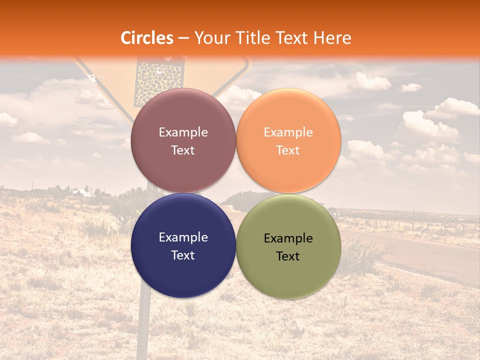 Service Board Traffic PowerPoint Template