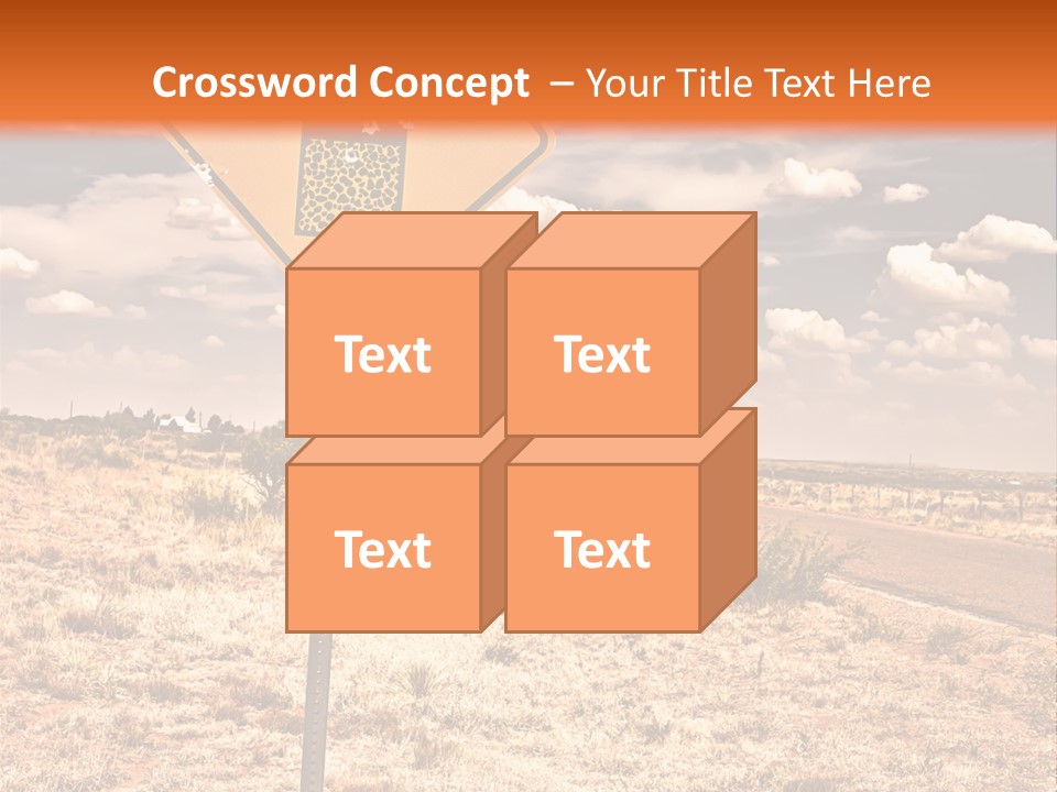 Service Board Traffic PowerPoint Template