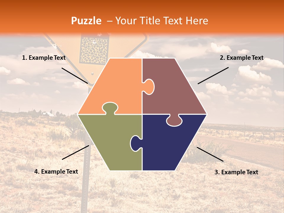 Service Board Traffic PowerPoint Template