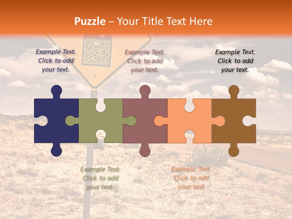 Service Board Traffic PowerPoint Template