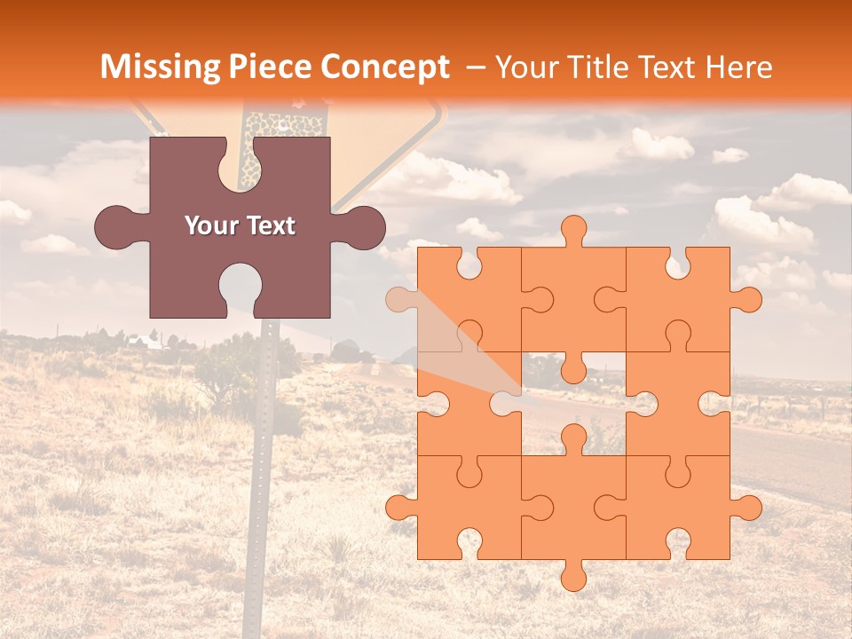 Service Board Traffic PowerPoint Template