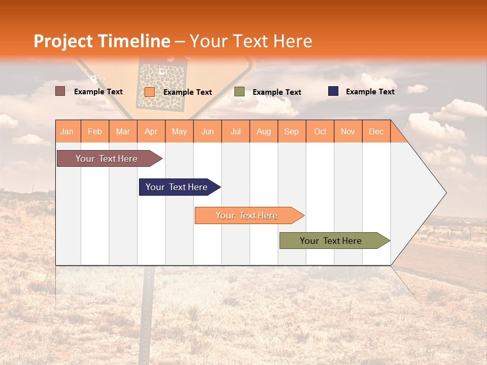 Service Board Traffic PowerPoint Template