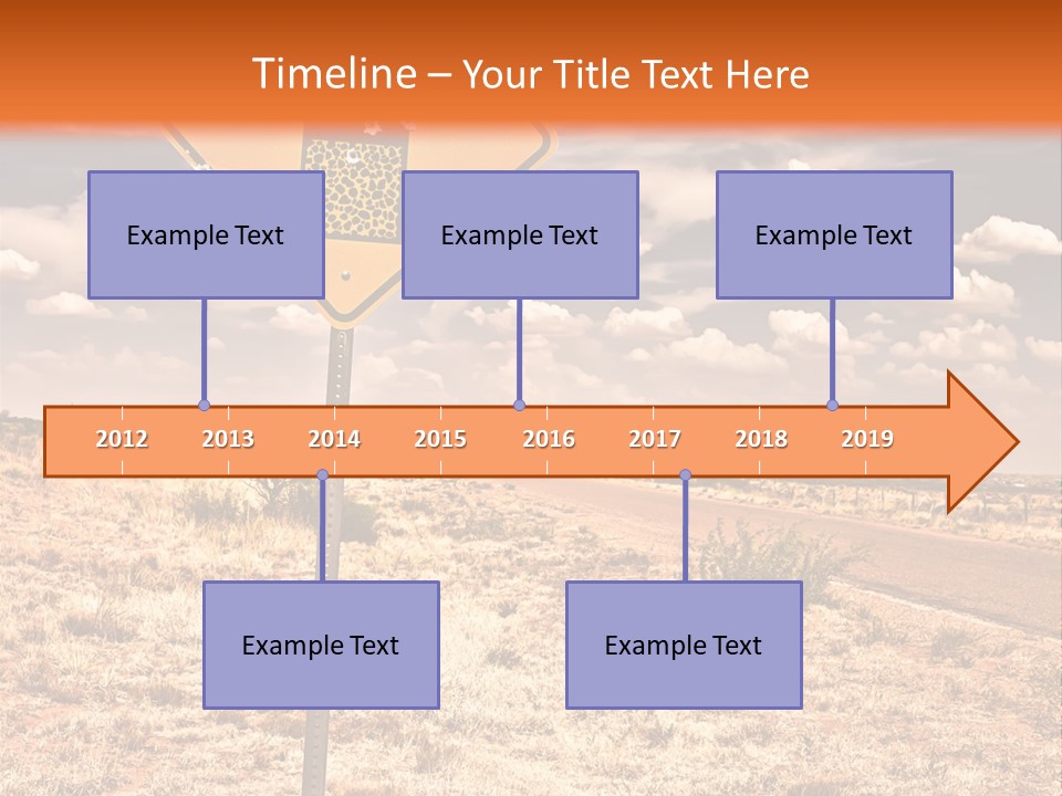 Service Board Traffic PowerPoint Template