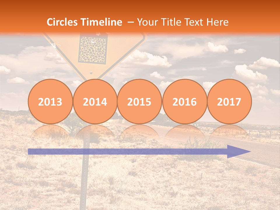 Service Board Traffic PowerPoint Template