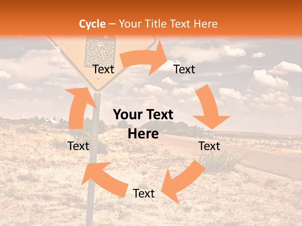 Service Board Traffic PowerPoint Template