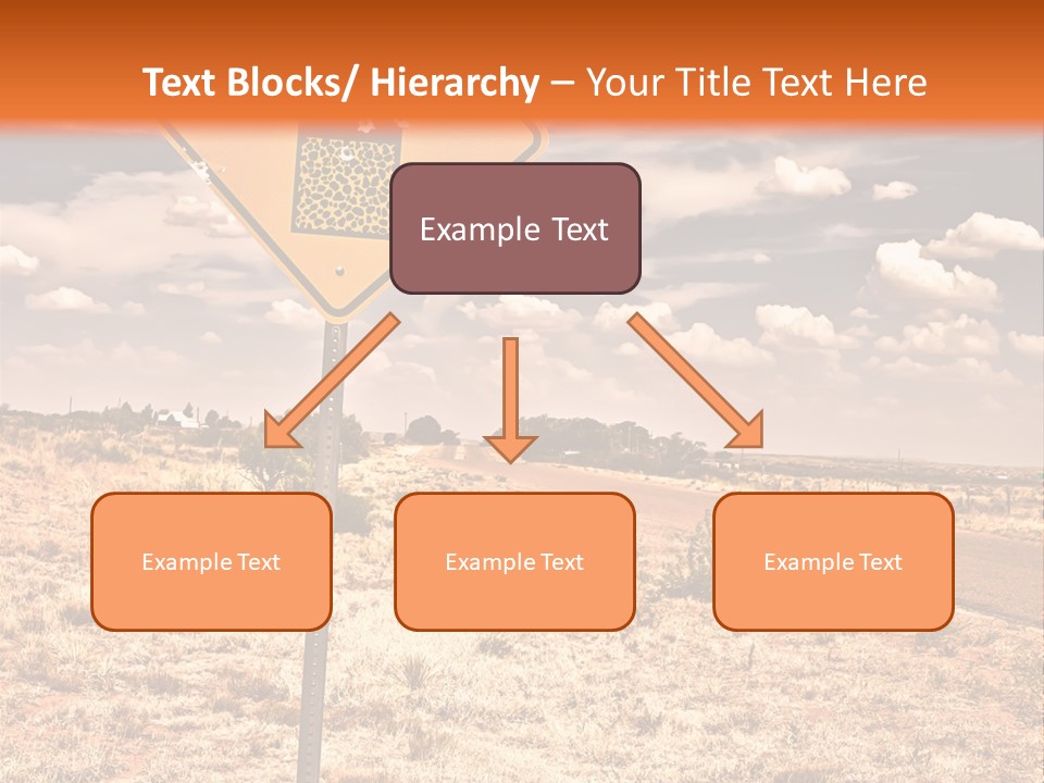 Service Board Traffic PowerPoint Template