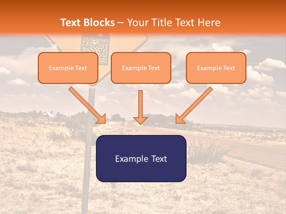 Service Board Traffic PowerPoint Template