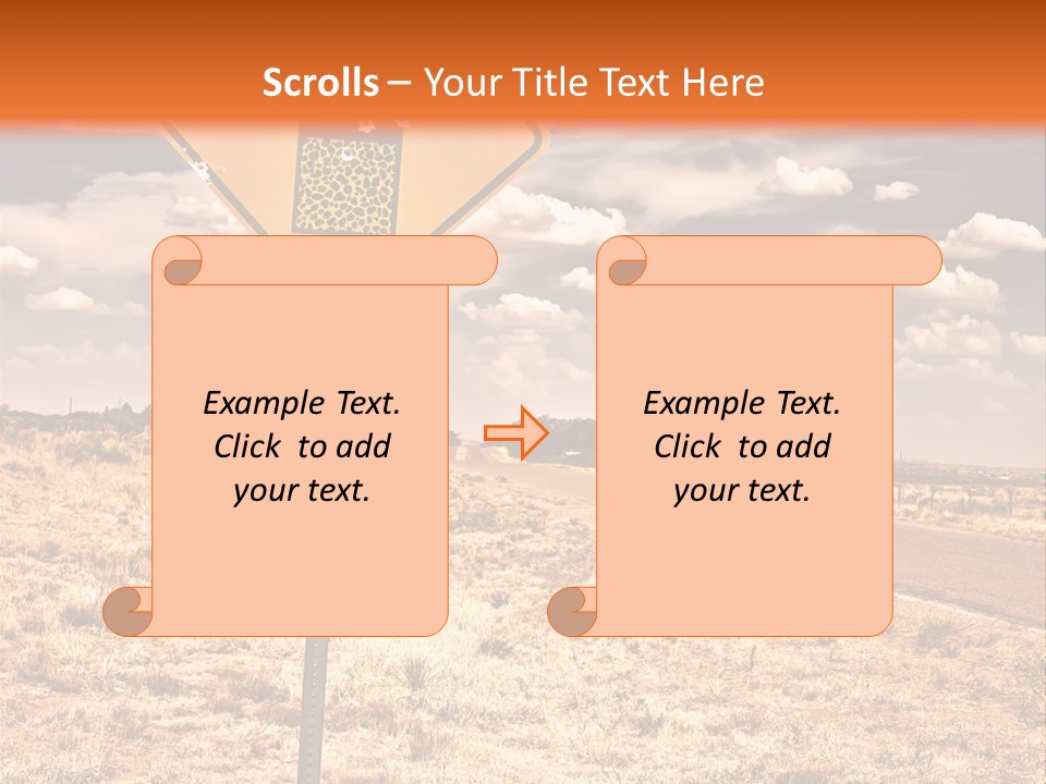 Service Board Traffic PowerPoint Template
