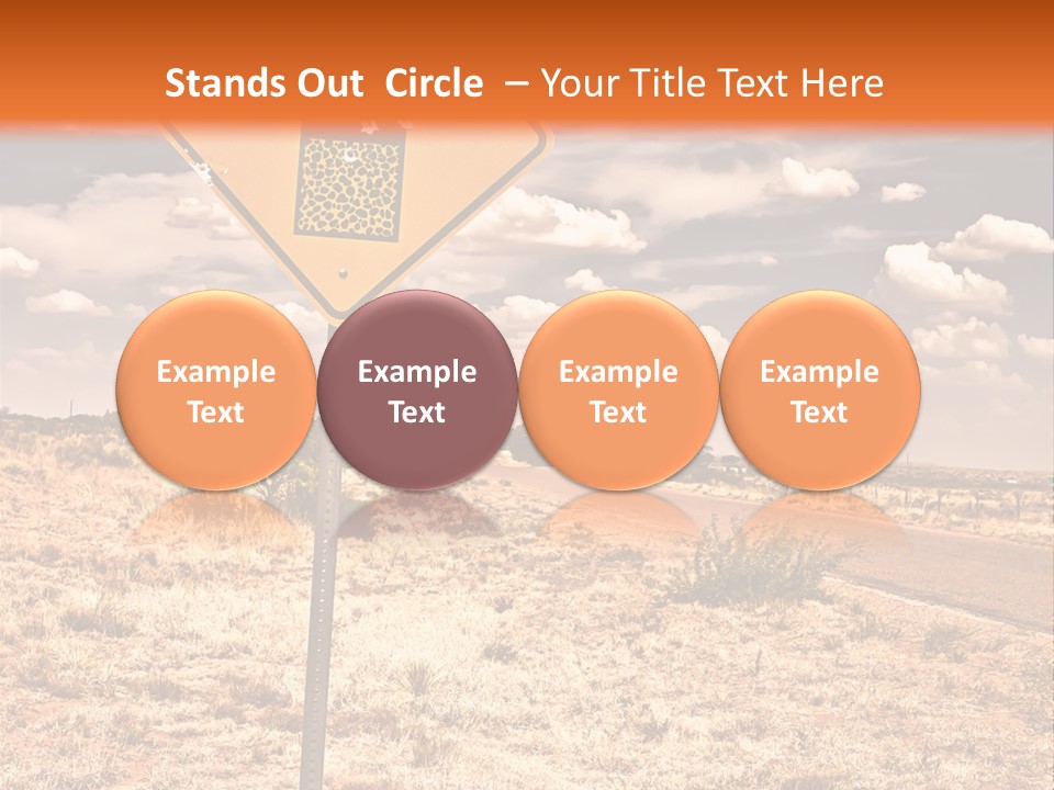 Service Board Traffic PowerPoint Template