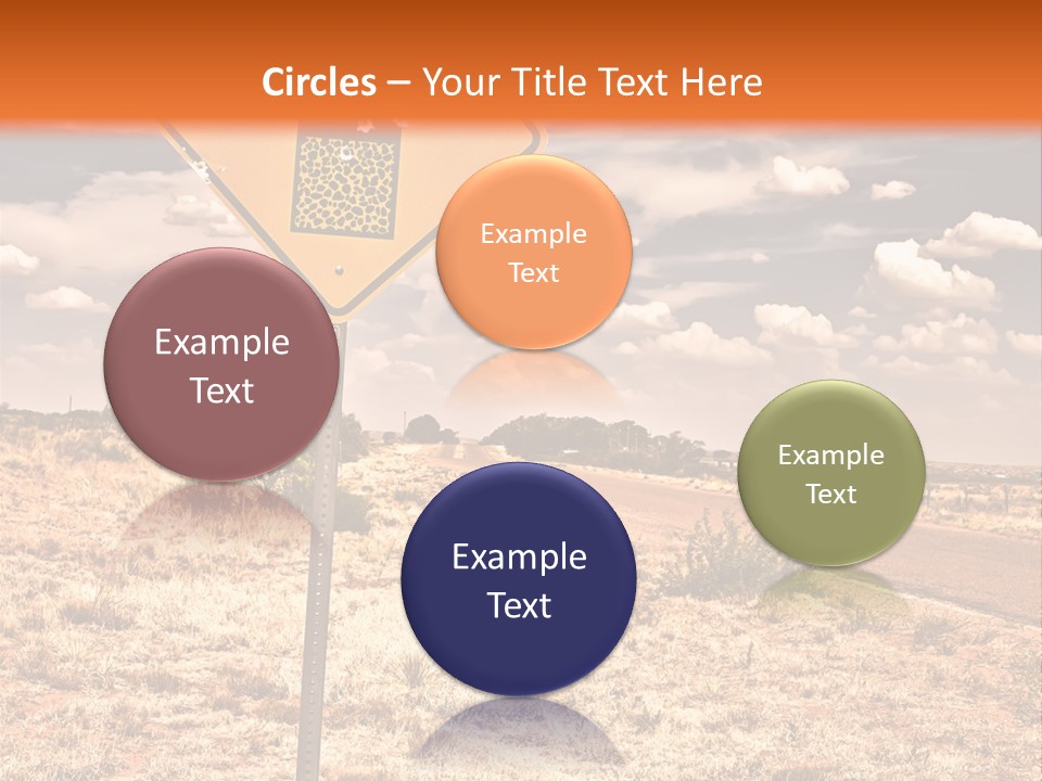 Service Board Traffic PowerPoint Template