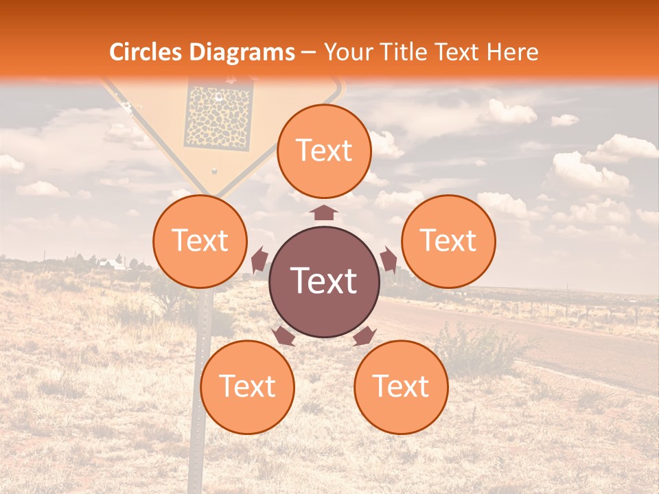 Service Board Traffic PowerPoint Template