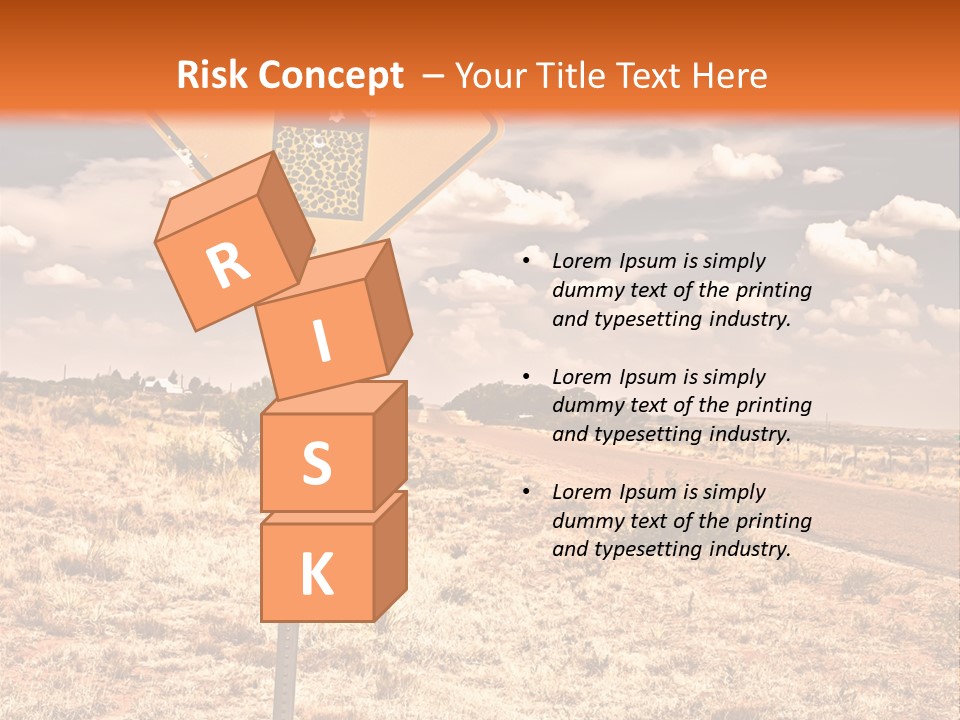 Service Board Traffic PowerPoint Template