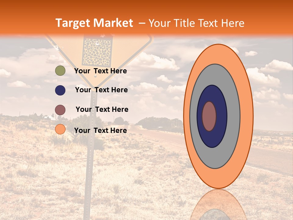 Service Board Traffic PowerPoint Template