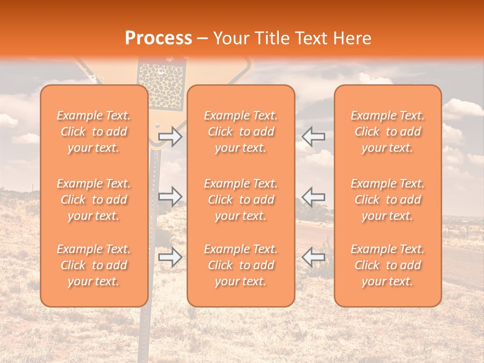 Service Board Traffic PowerPoint Template