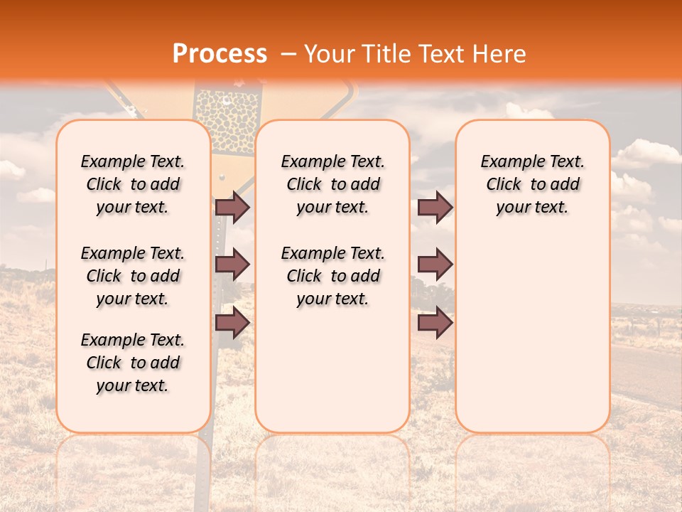 Service Board Traffic PowerPoint Template