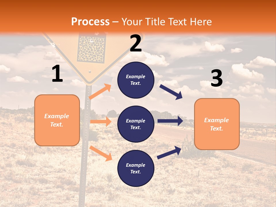 Service Board Traffic PowerPoint Template