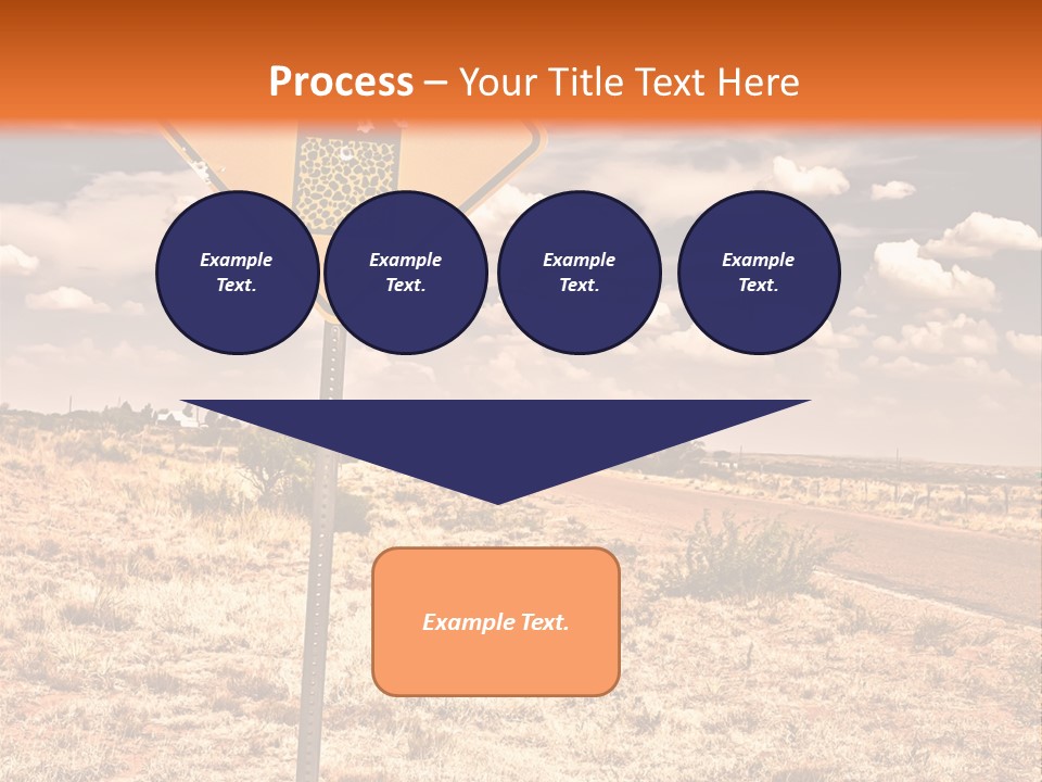 Service Board Traffic PowerPoint Template
