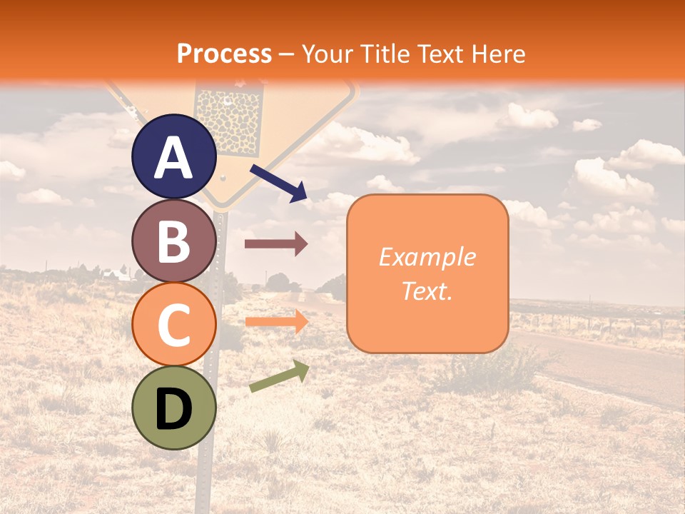 Service Board Traffic PowerPoint Template