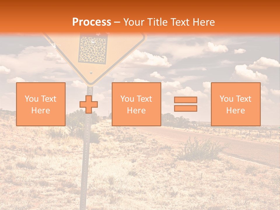 Service Board Traffic PowerPoint Template