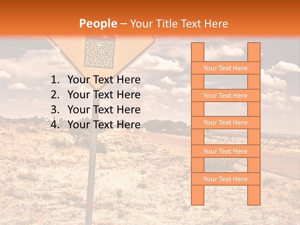 Service Board Traffic PowerPoint Template