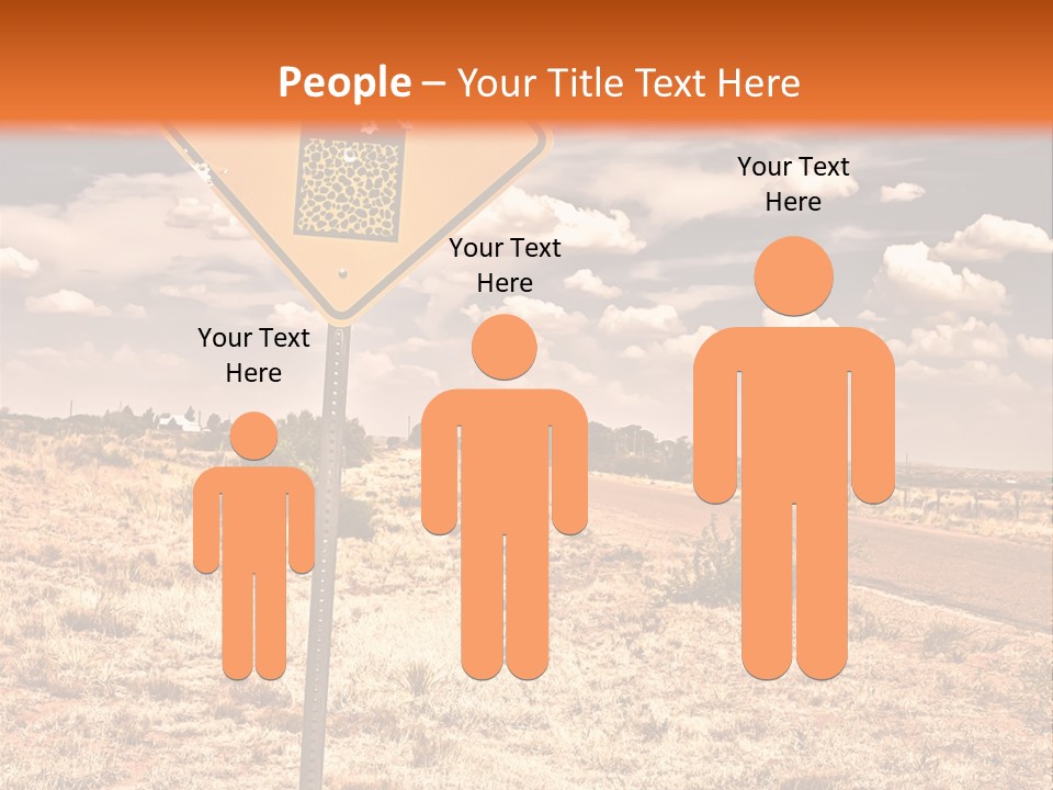 Service Board Traffic PowerPoint Template