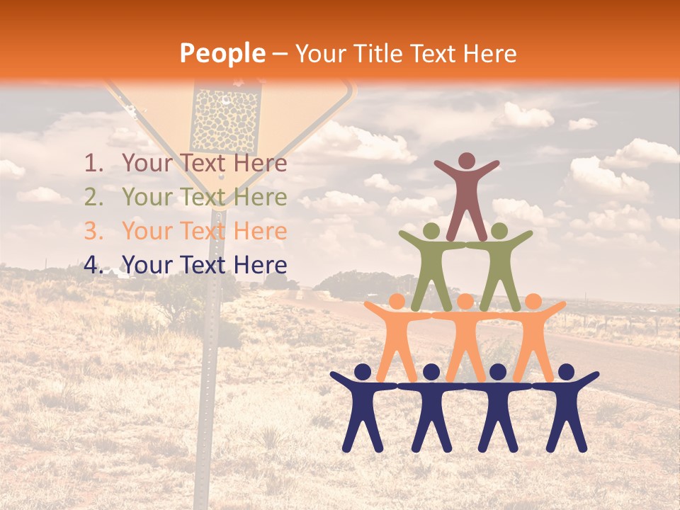 Service Board Traffic PowerPoint Template