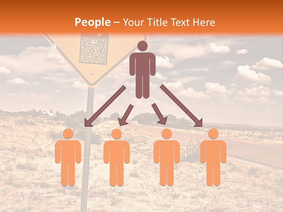 Service Board Traffic PowerPoint Template