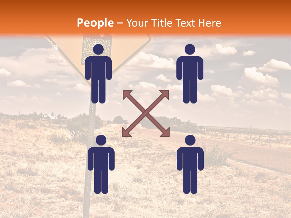 Service Board Traffic PowerPoint Template