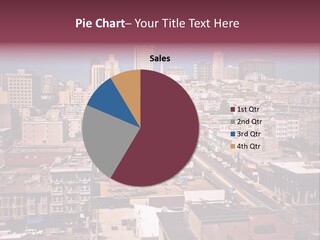 California Skyscraper Panorama PowerPoint Template