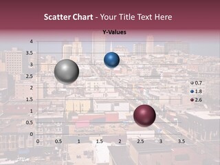 California Skyscraper Panorama PowerPoint Template