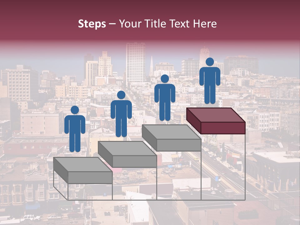 California Skyscraper Panorama PowerPoint Template