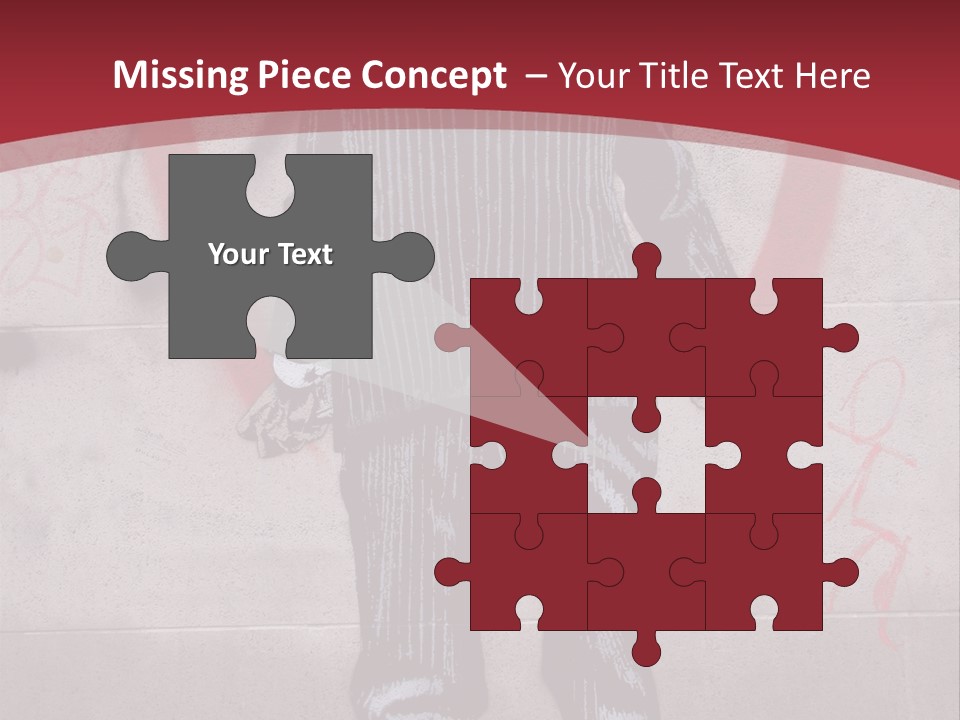 Heart Freedom Message PowerPoint Template