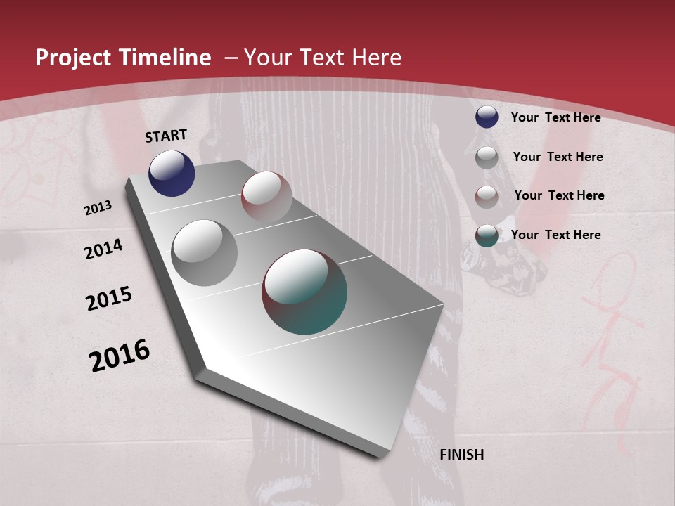 Heart Freedom Message PowerPoint Template
